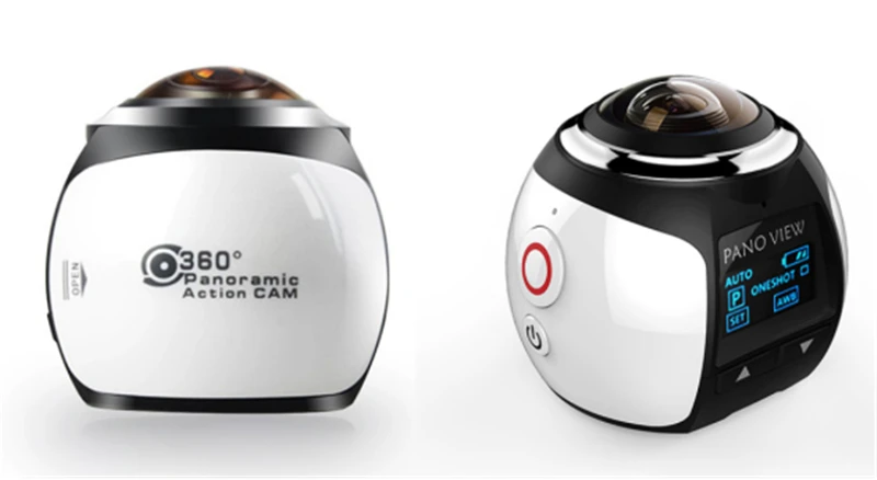 4K анти-встряхивание широкоугольная HD Wi-Fi Водонепроницаемая 360 градусов панорамная Спортивная камера VR простота в эксплуатации мини DV
