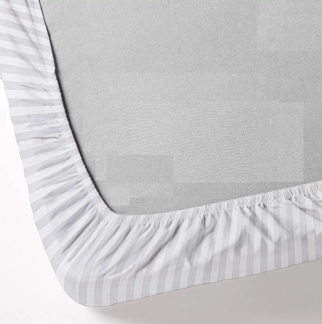 1cm stripe customized hotel bedding set 1cm hotel duvet cover bed sheet set for hotel and home