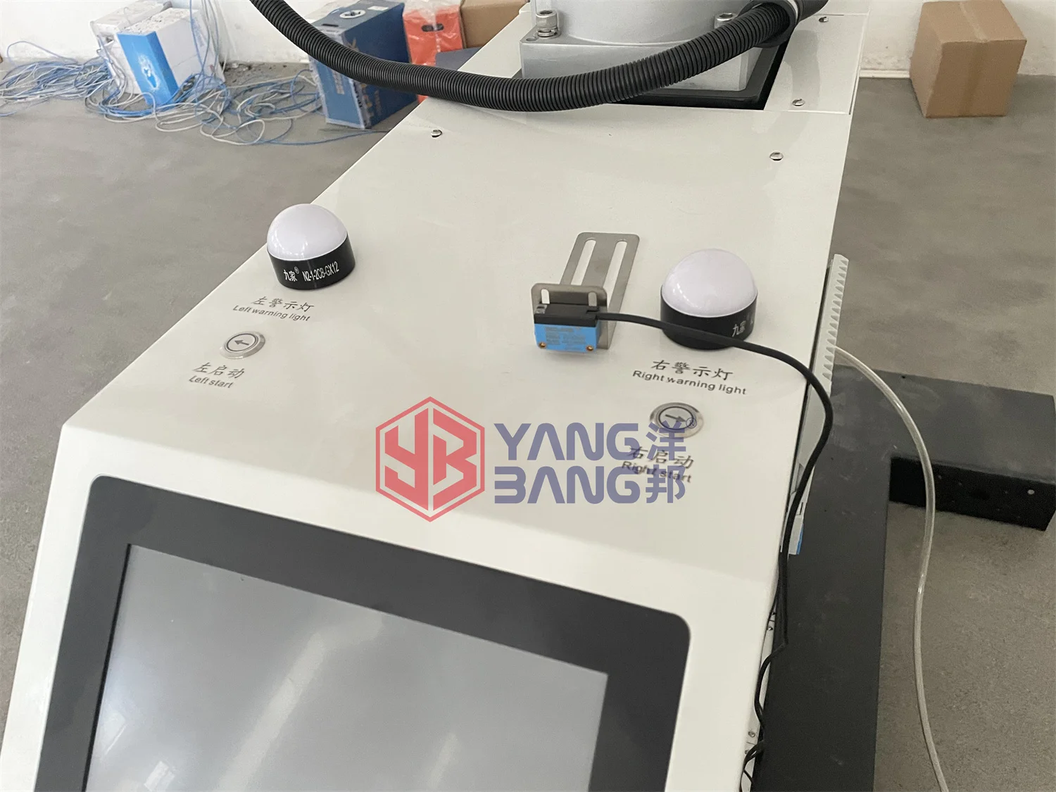 Automatic Robotic Arm Industrial Cobot Collaborative Robots Container With Palletizing Robot