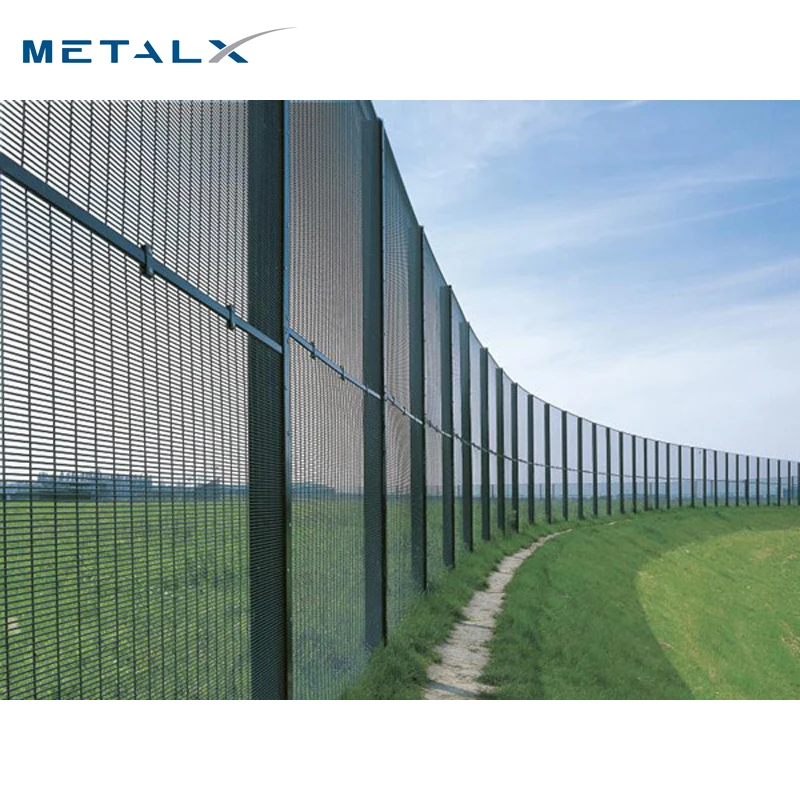anti climb mesh 358 railway station fence high quality 358 fence prison 358 mesh security fence panel price