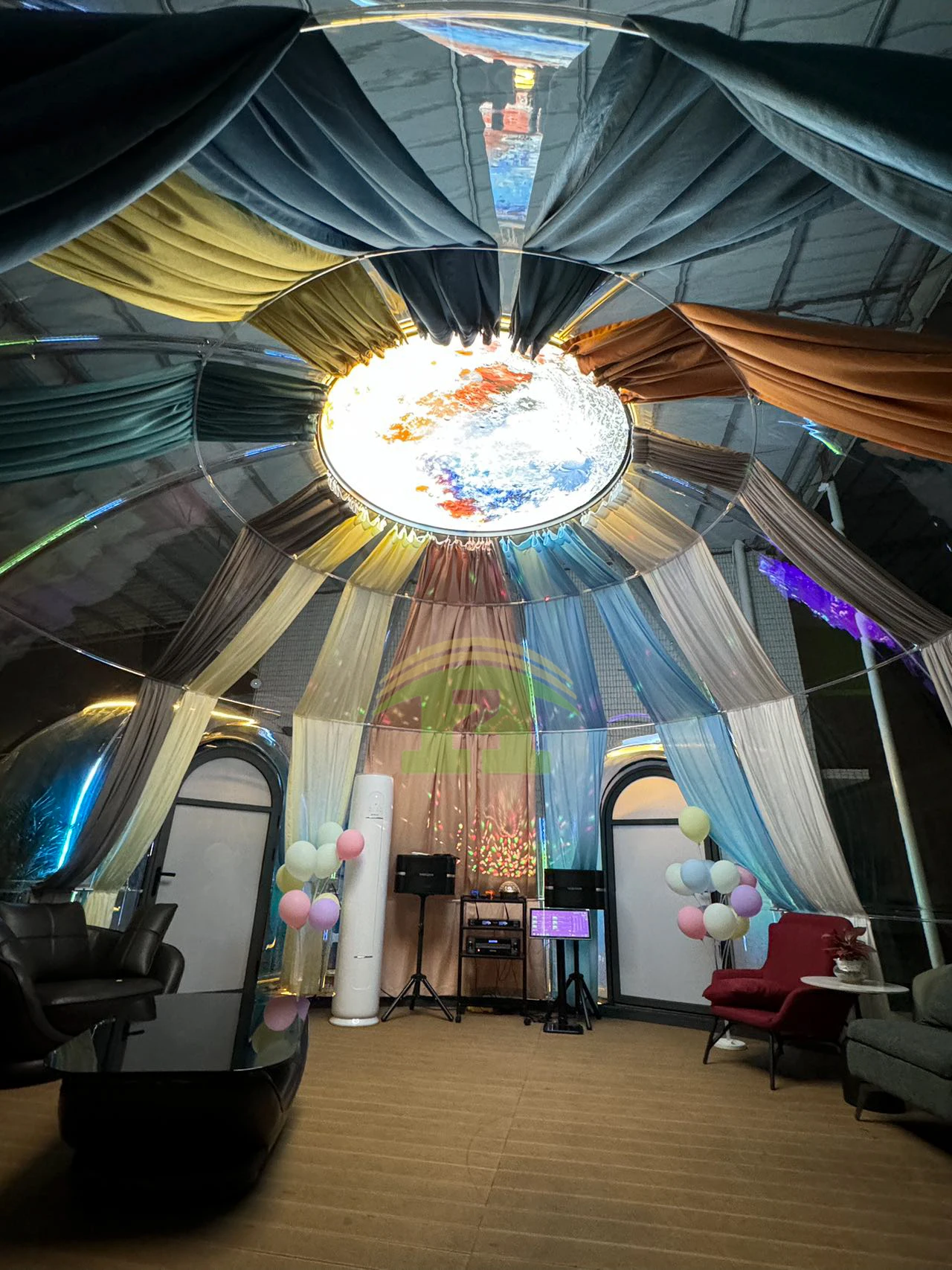 Full House Monolithic Prefab Hotel Dome Tent Prefabricated Bubble Houses for Comfortable Home Living