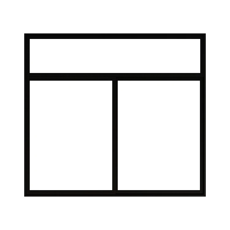 Multiple window types optional pvc doors and Windows upvc double glass sliding window