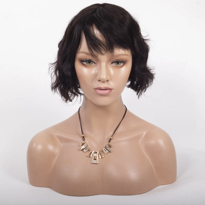 Манекен парик из человеческих волос стенд манекен голова с плечом манекен дисплей головы для парика в наличии