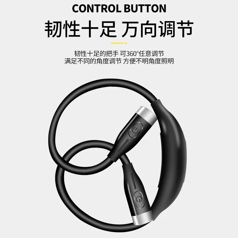 
2020 Flexible Snake Night Running Walking Working Camping Reading Book Lamp Led Neck Light Creative work light Led Book Lamp 