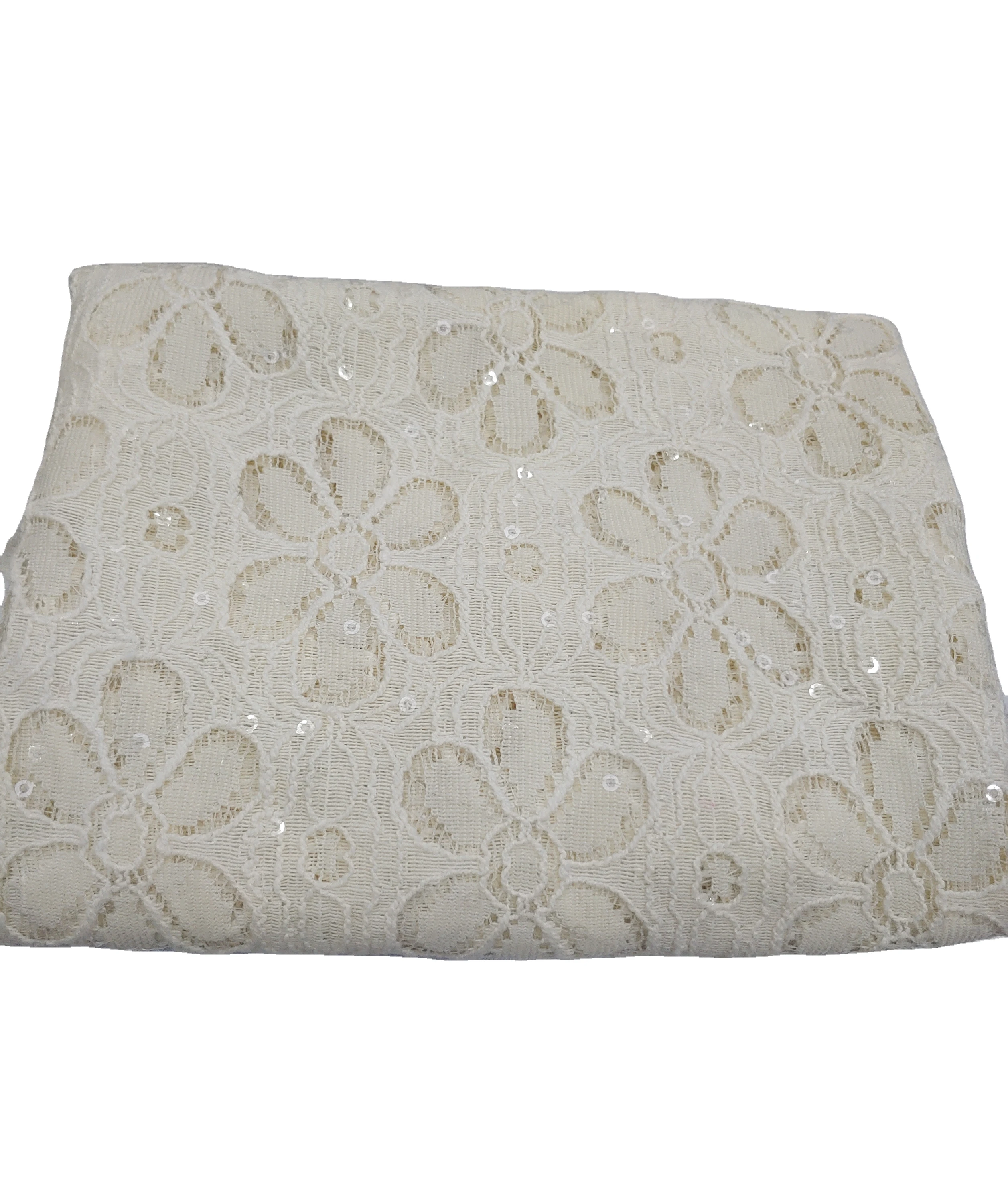 sequins cotton lace for dress,hat,suit