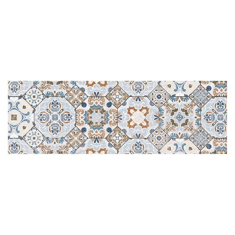 New kitchen anti-slip mat modern rug pvc  waterproof carpet floor  kitchen carpet