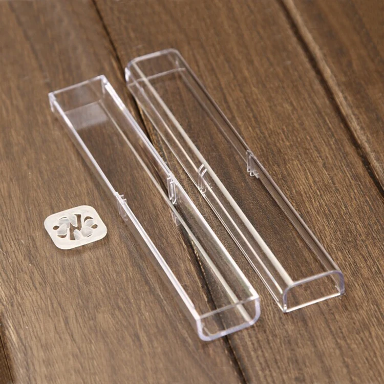 Индивидуальная упаковка для ручек, Прозрачный Пластиковый Акриловый пенал, чехол-Органайзер