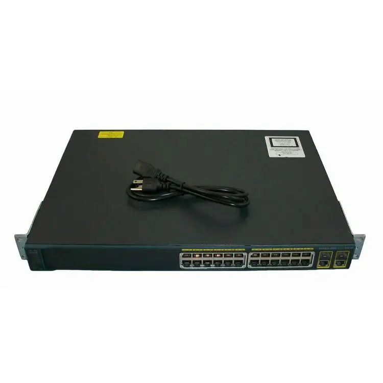 Оригинальный Новый Ws-C2960-24tc-L сетевой коммутатор серии 2960 Быстрый 24-портовый Ethernet
