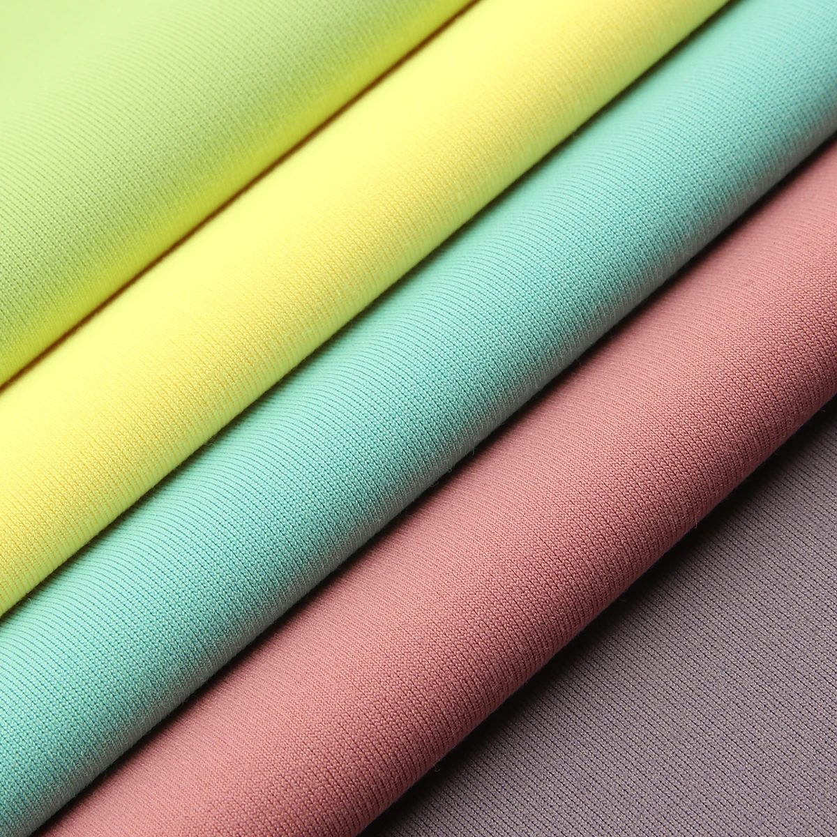 Knitted Yoga Clothing Fabric, Nude Sports Yoga Fabric-Textile-Raw-Material Polyester Spandex Fabric Lingerie