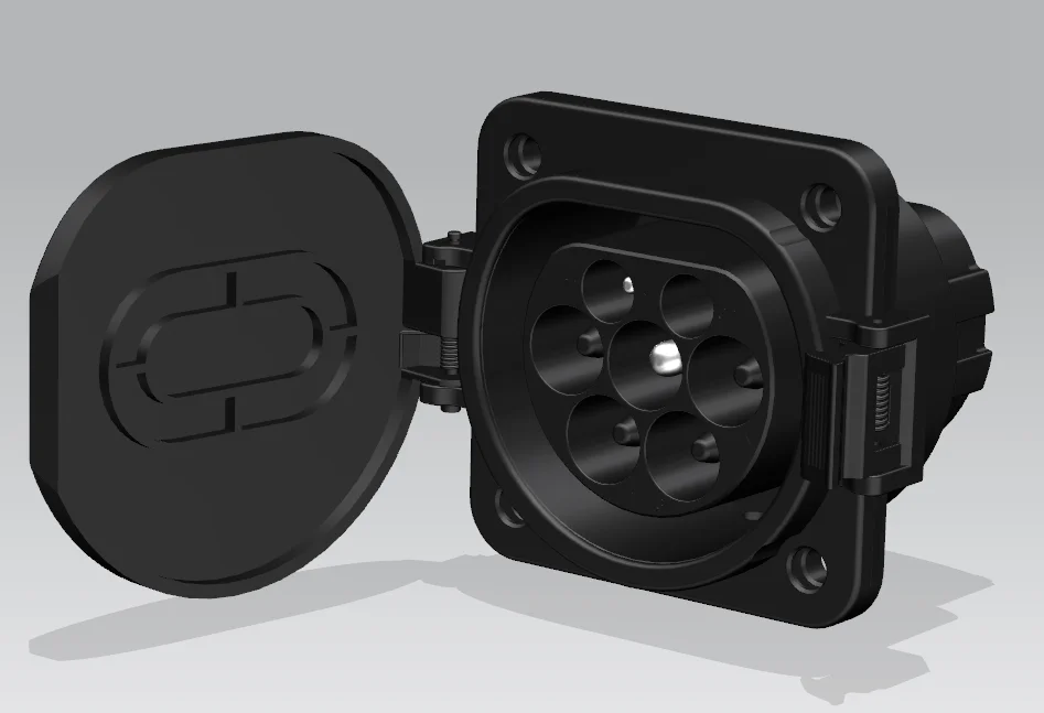Type 2 EV Charging  Male Socket