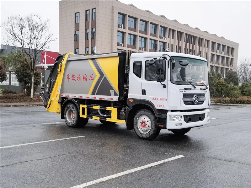 2023 Model Manufacturer China 10 Cubic Meters Waste Garbage Collection and Delivery diesel Sanitation Vehicle
