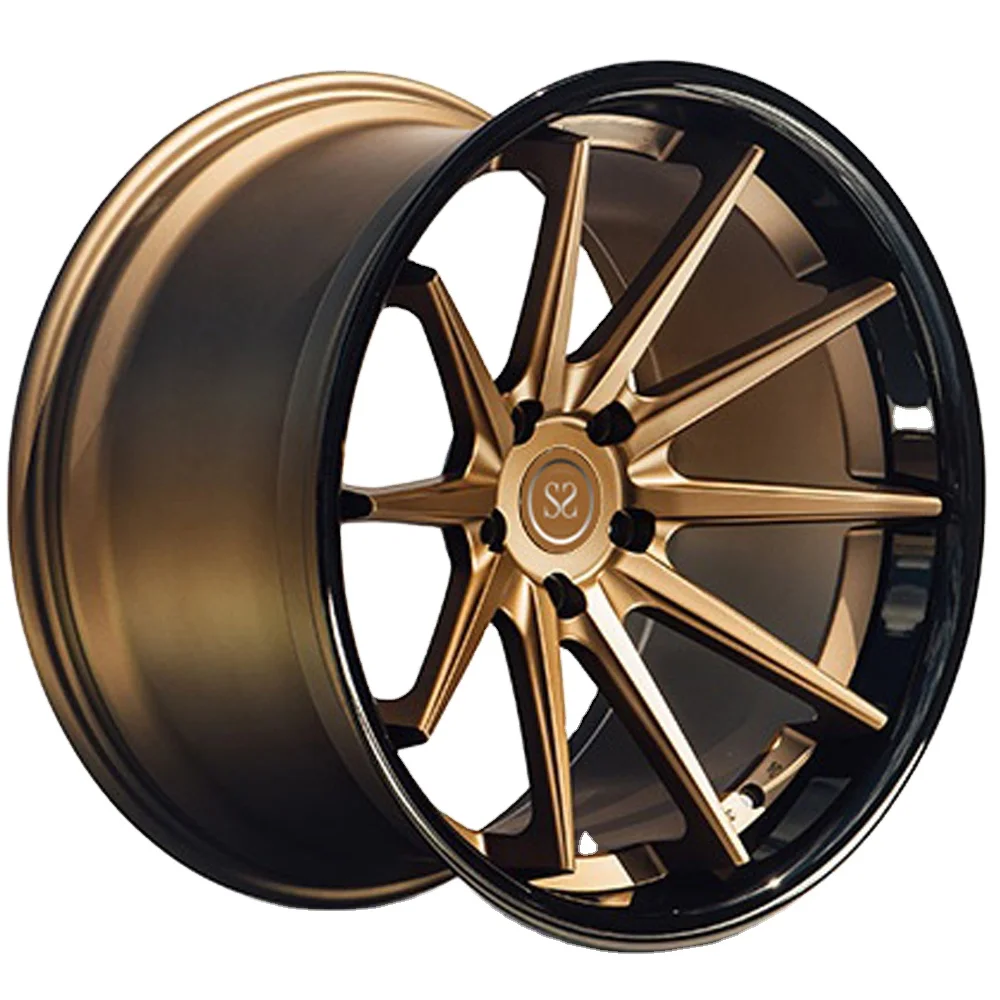 New Chinese Custom Aftermarket 2 Piece 21 Rims 18 19 Inch Alloy Concave Forged Wheels