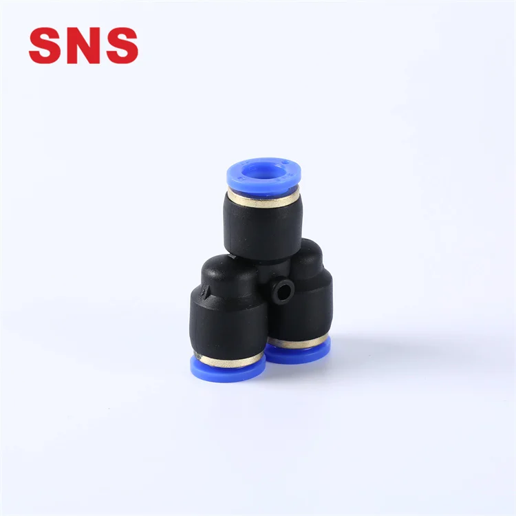 Sns Spy 3 Three Way Male External Thread Air Fittings Pneumatic For Hose