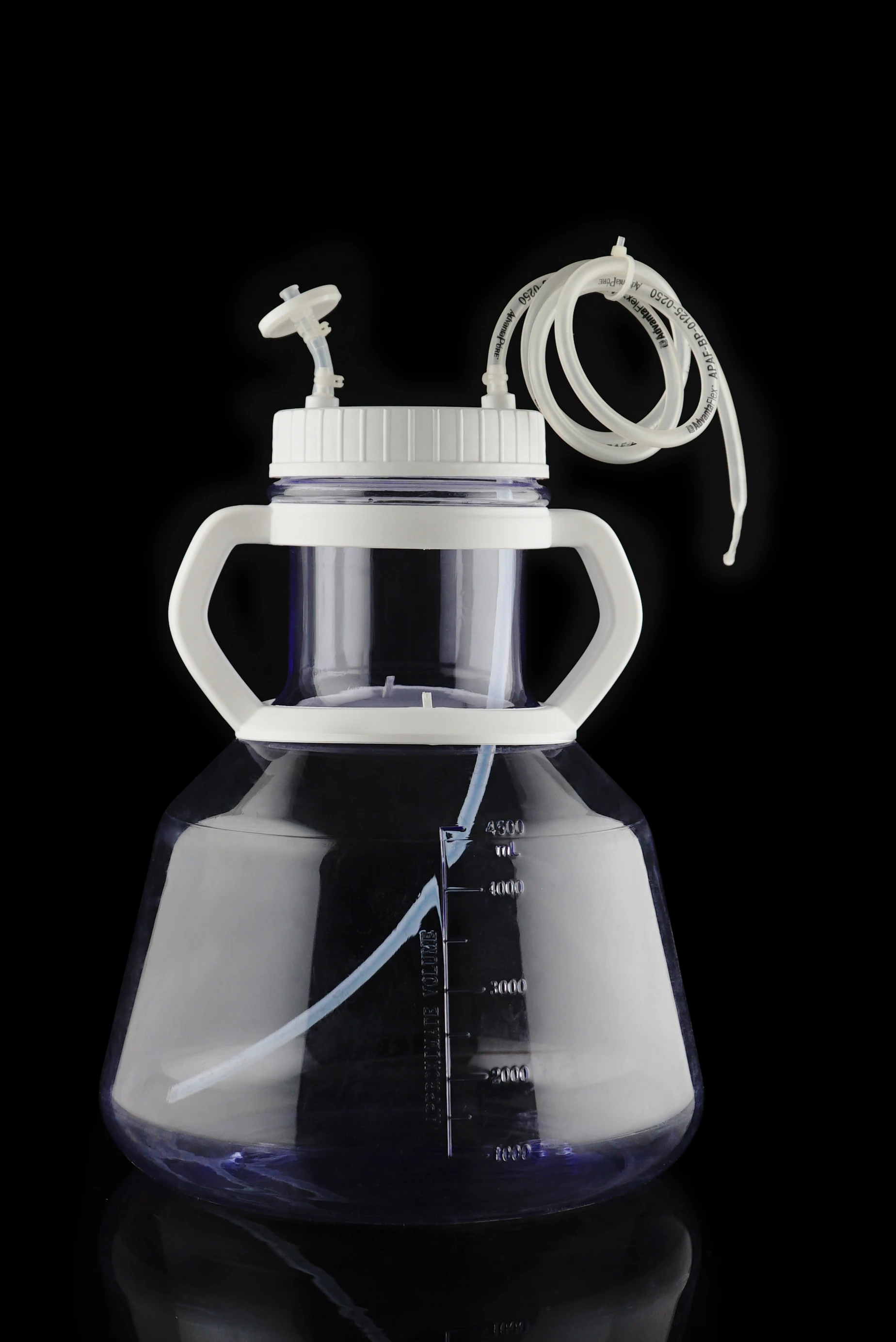 Laboratory Plastic Conical 2L Flask High Efficiency PC Erlenmeyer Flasks
