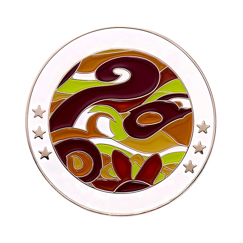 Custom metal 3D commemorative blanks brass gold silver custom challenge coin for laser engraving