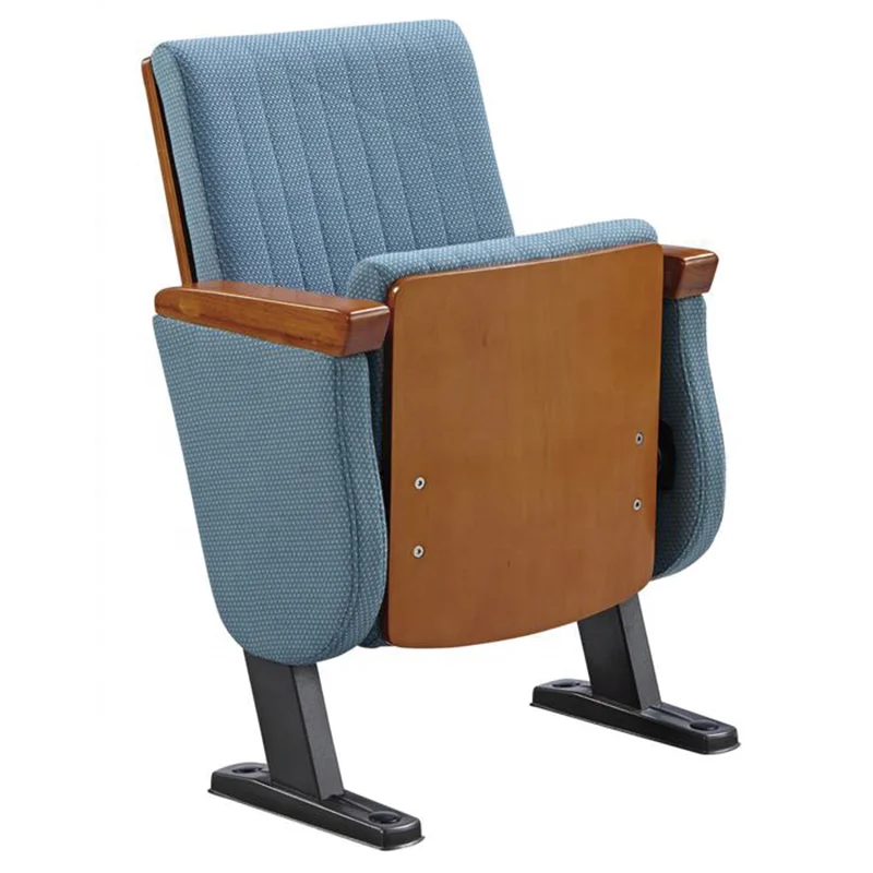 Small Back Wooden Church Chairs Amphitheater Seats For Sale