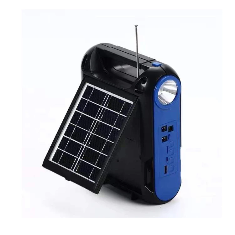 solar home kit power bank portable solar generator with foldable panel completed set
