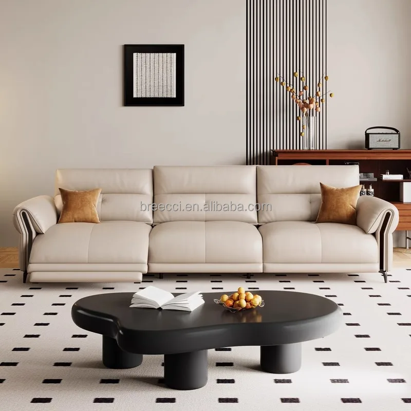 Factory direct living room furniture set sofa multi-functional fashion recliner retractable sofa Electric European air sofa