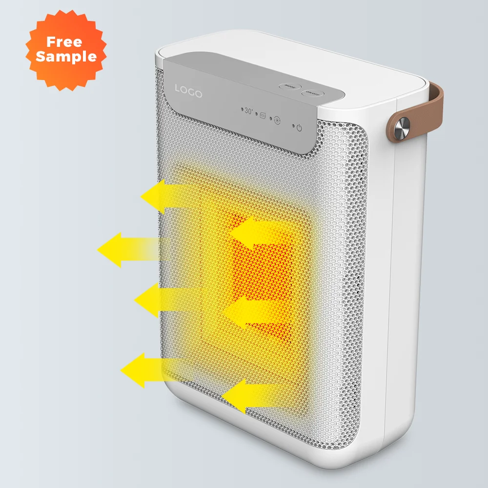1400W Touch Sense LED HD Display PTC Handy Ceramic Electric Room Heaters Portable