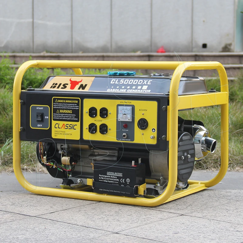 Bison ( China ) 2Kva 2 Kva 2Kv 2000W 2Kw 6.5hp Biogas Electric Portable Petrol Gasoline Generators Price