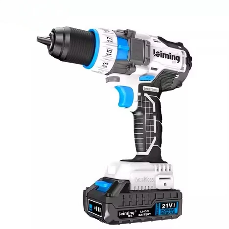 L&P 20v Max Cordless Drill Power Hammer Drill Tool Set Brushed Impact Drill Lithium-Ion Battery Tool Set Impact Wrench Combo