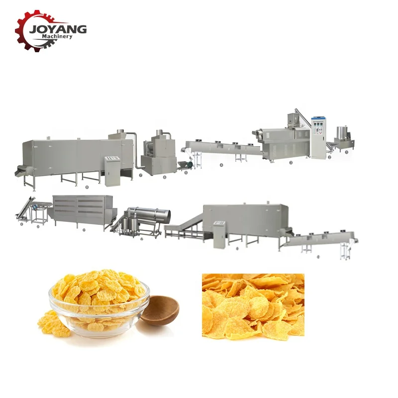 Breakfast Cereals Corn Flakes Making Machine Price