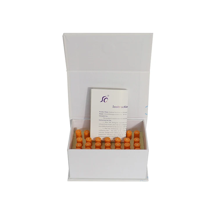 Factory production wholesale steam vacuum sterilizer consumables biological indicators