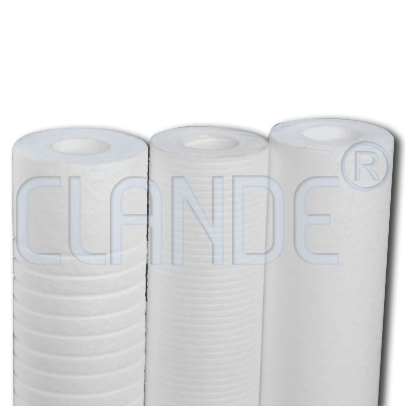Water Filtration 2024 Pp Spun Filter Element Melt blown Filter Cartridge For Prefiltration Water Treatment