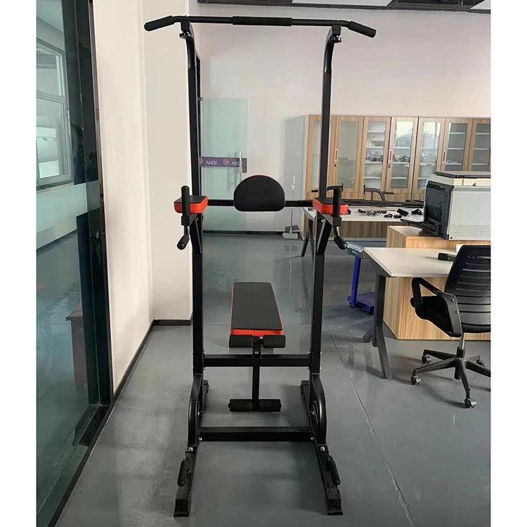 New Design Metal Free Standing Pull Up Bar Dip Station