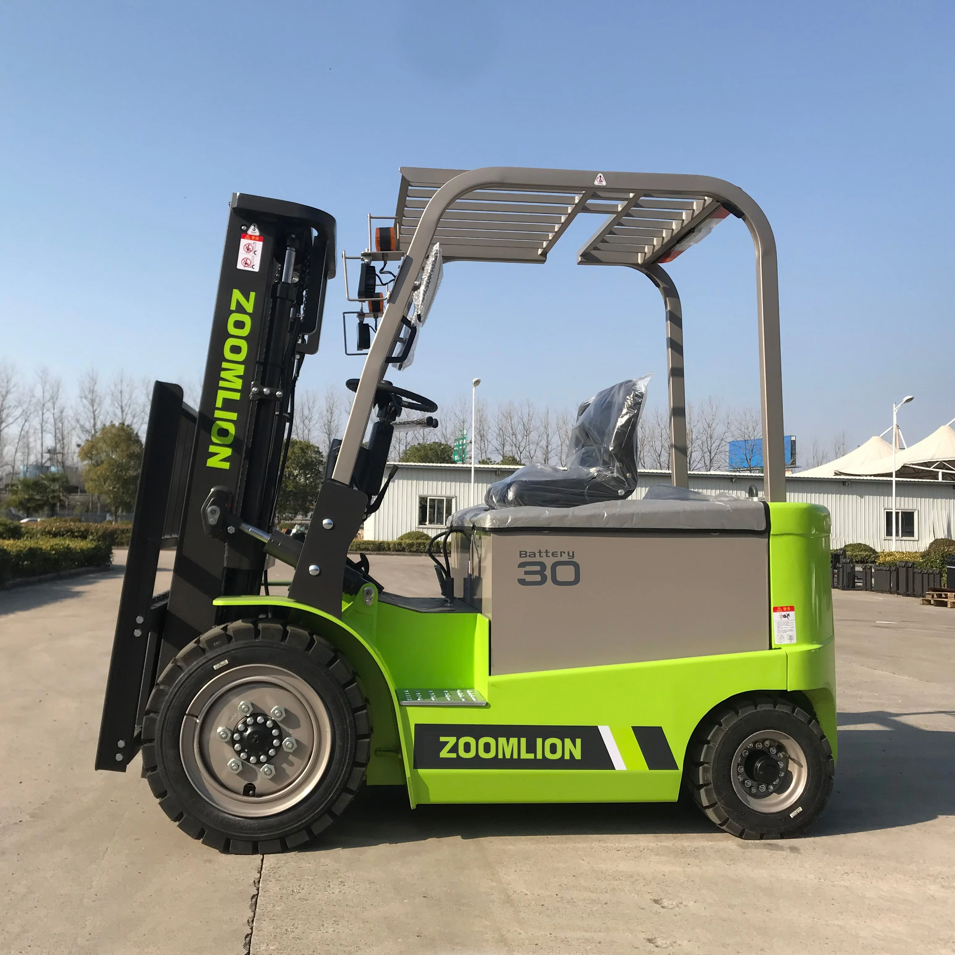 4 wheel electric forklift 3 tonne with curtis controller