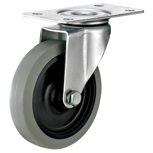 3inch Top plate light duty TPR swivel caster wheel