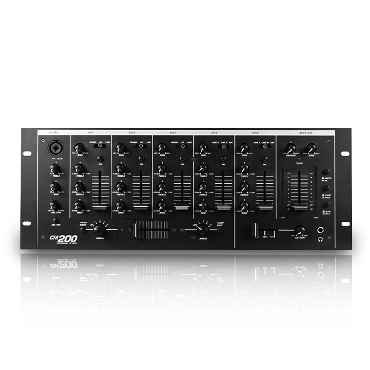 Professional Dj Sound System 24 Channel Digital Audio Mixer