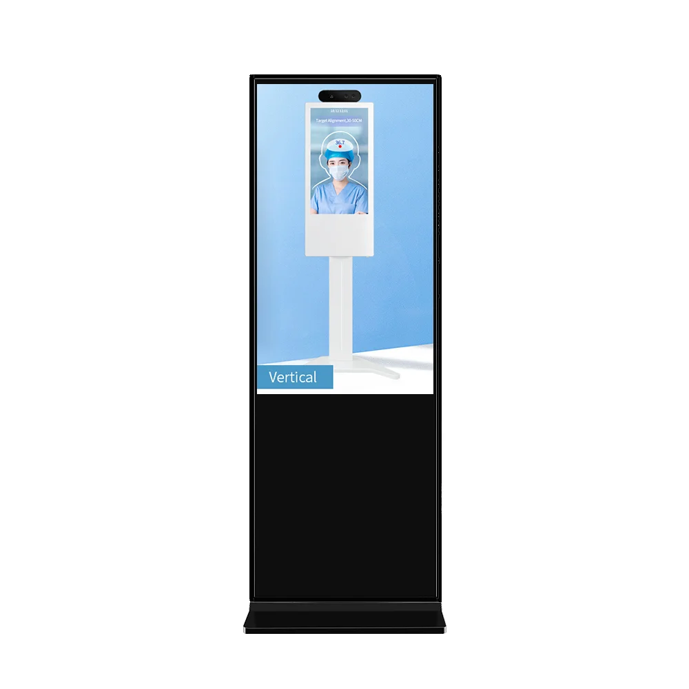 
43' -65' Floor Stand Touch Screen lcd Interactive Digital Signage and Display Advertising Player Kiosk Screen 