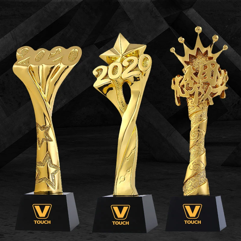 Выигрышный трофей из рекламного материала с логотипом и дизайном на заказ