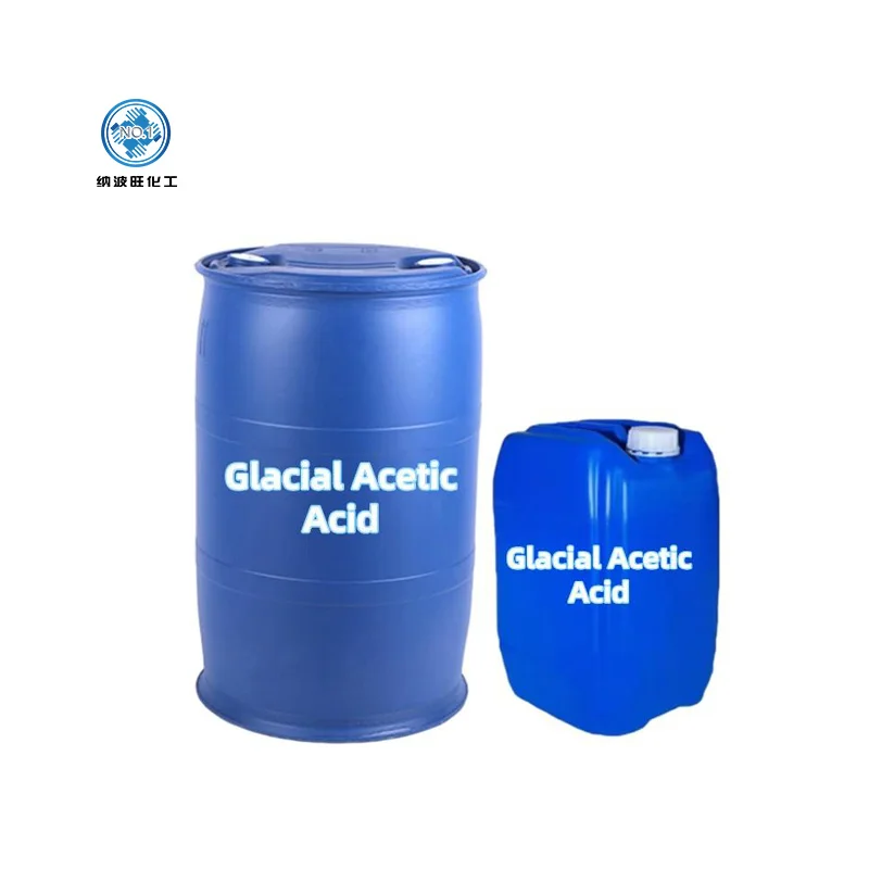 Shandong Colorless Liquid 30kg Drum Tanker Price 99.60% 99 CH3COOH Importer Cas No 64-19-7 Glacial Acetic Acid for Textile Use