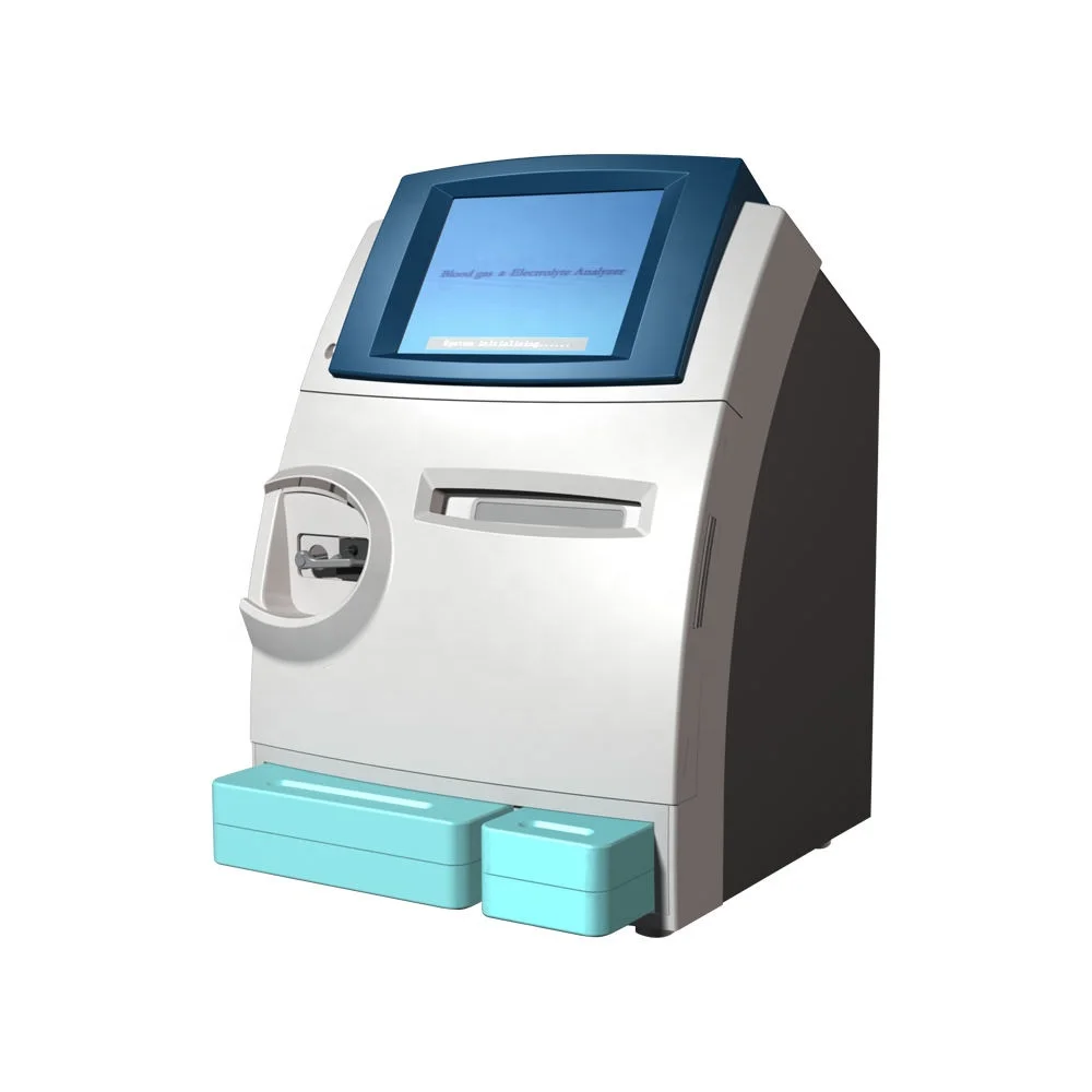 Clinical analytical instruments factory price ise electrode blood gas electrolyte blood gas electrolyte analyzer