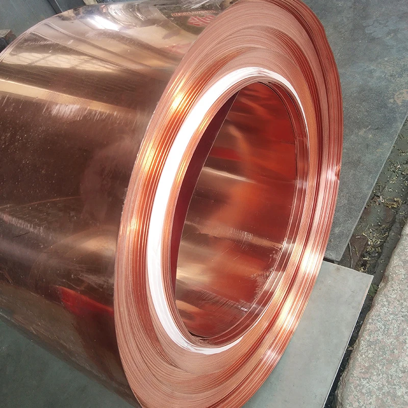 Red Copper coil H68 for architecture with nice price, high quality and gold surface of being made in China