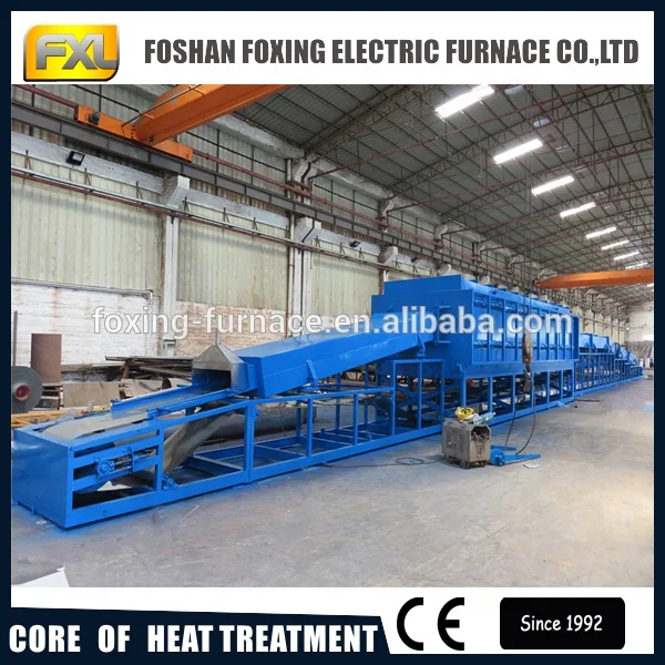 china carbon continuous coils stainless steel sheet bright annealing furnace
