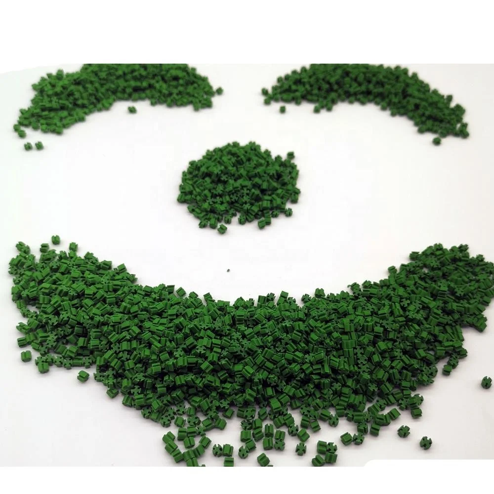 Eco-friendly TPE Rubber Granule Infills Recyclable for Soccer Grass Turf