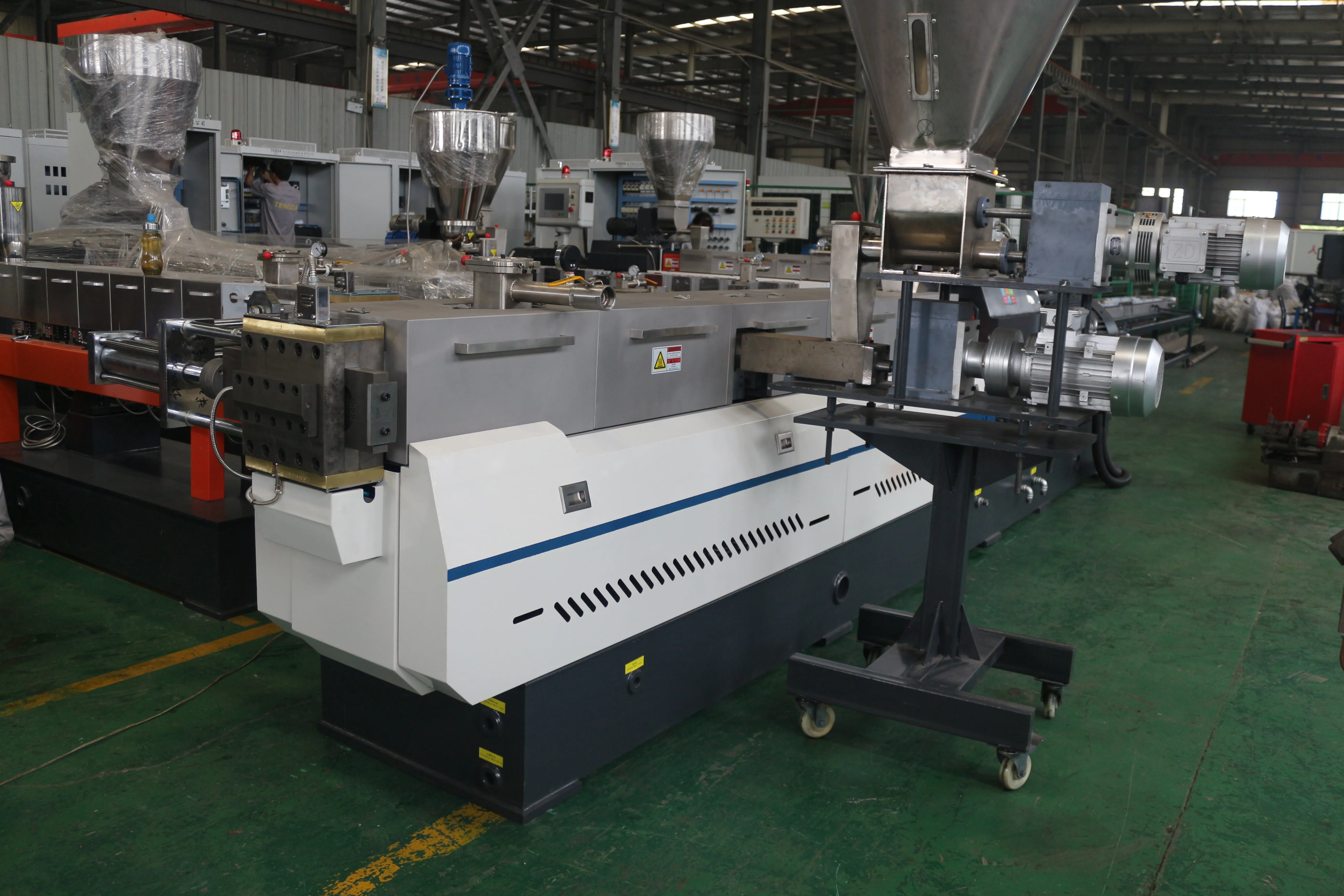 PA6 Nylon granules making machine Compounding extruder  production line