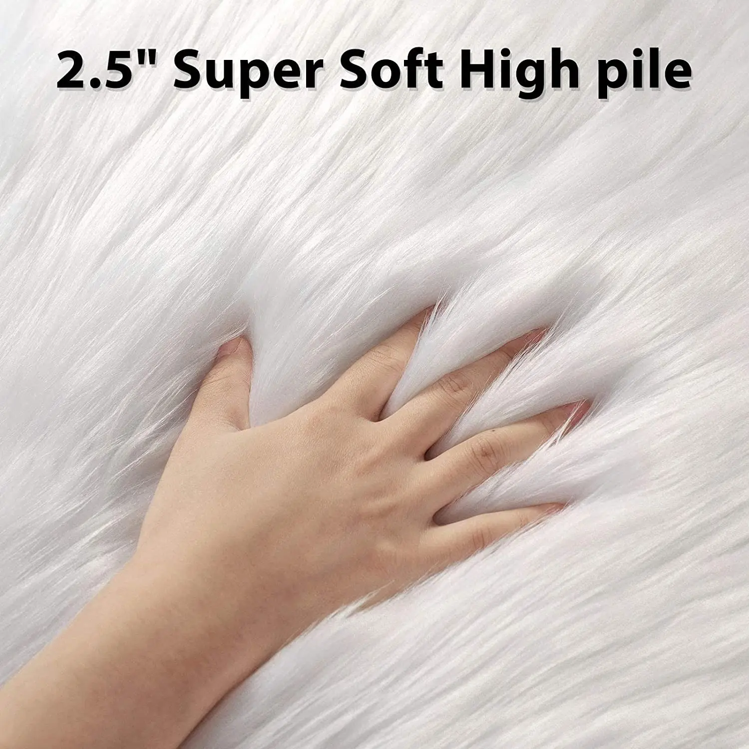 China factory wholesale decorative Bedroom Fluffy Rug long faux fur Area Rugs Shaggy carpets For Livingroom