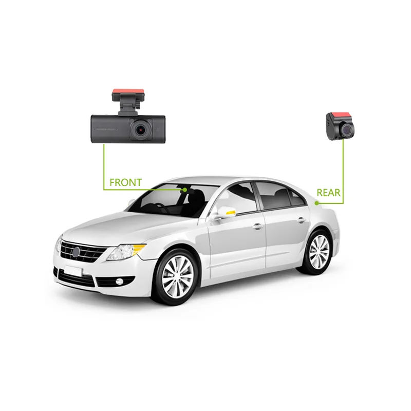 4K Dash Camera Built In Wifi GPS 150 Degree Wide Angle for