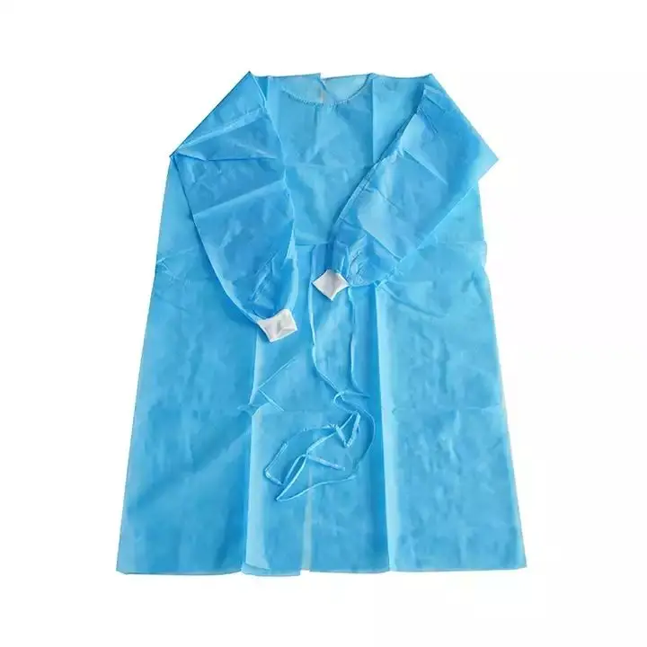Isolation gown manufacturer customized pp protective non woven disposable gowns isolation