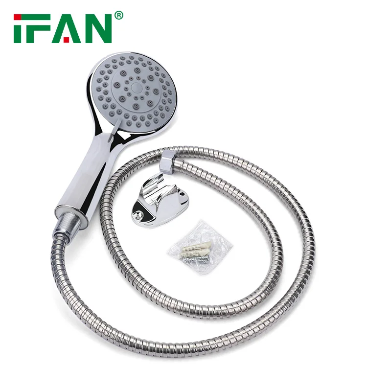 IFAN Manufacture ABS Plastic Shower Head High Pressure Hand Bath Shower Head Adjustable Spray Sprinkler Shower Head