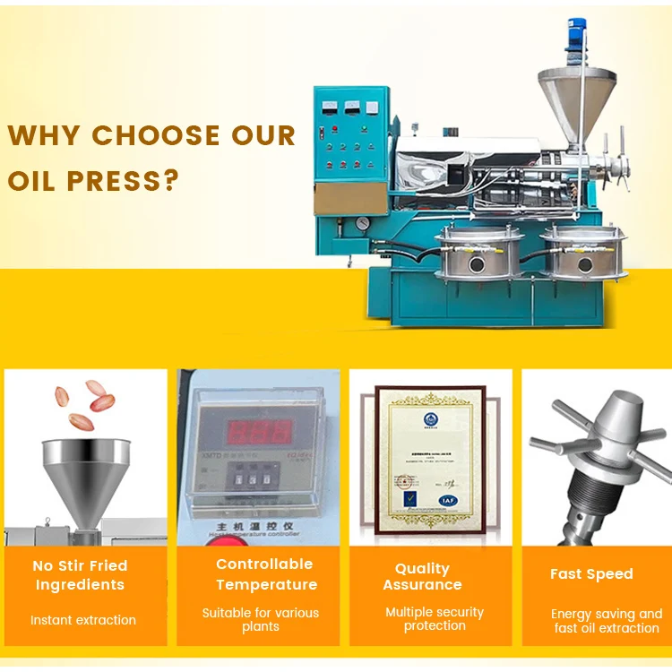 Hydraulic Machine Heat Hand Filter Extractor Automatic Cold Expeller Control Pressed Powder Supplier Oil Press