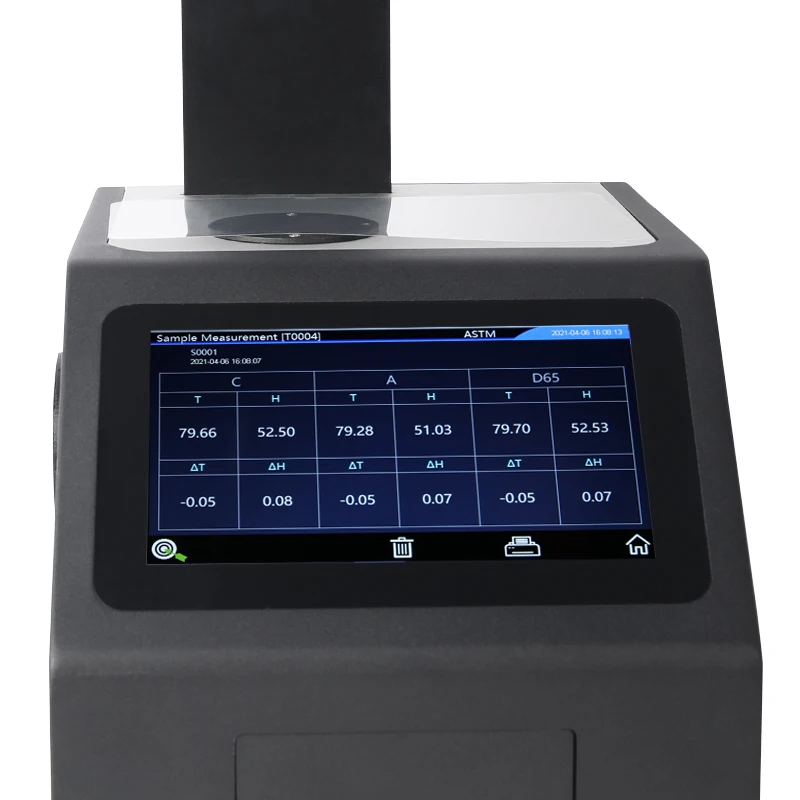 Plastic Film Transmittance Tester Haze Meter Analyzer 3NH YH1000
