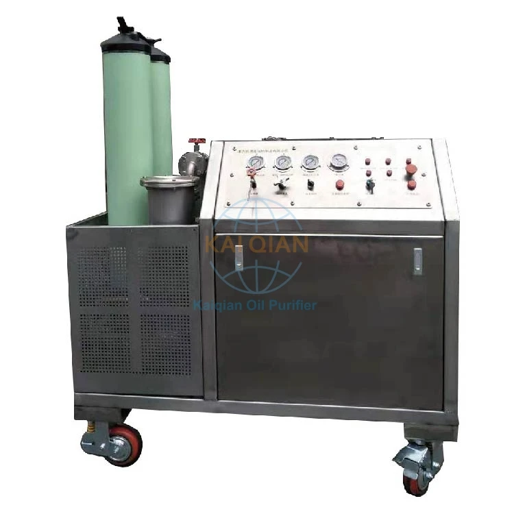 Easy Operation Phosphate Ester Resistant Oil Purifier Hydraulic Oil Recycling Machine
