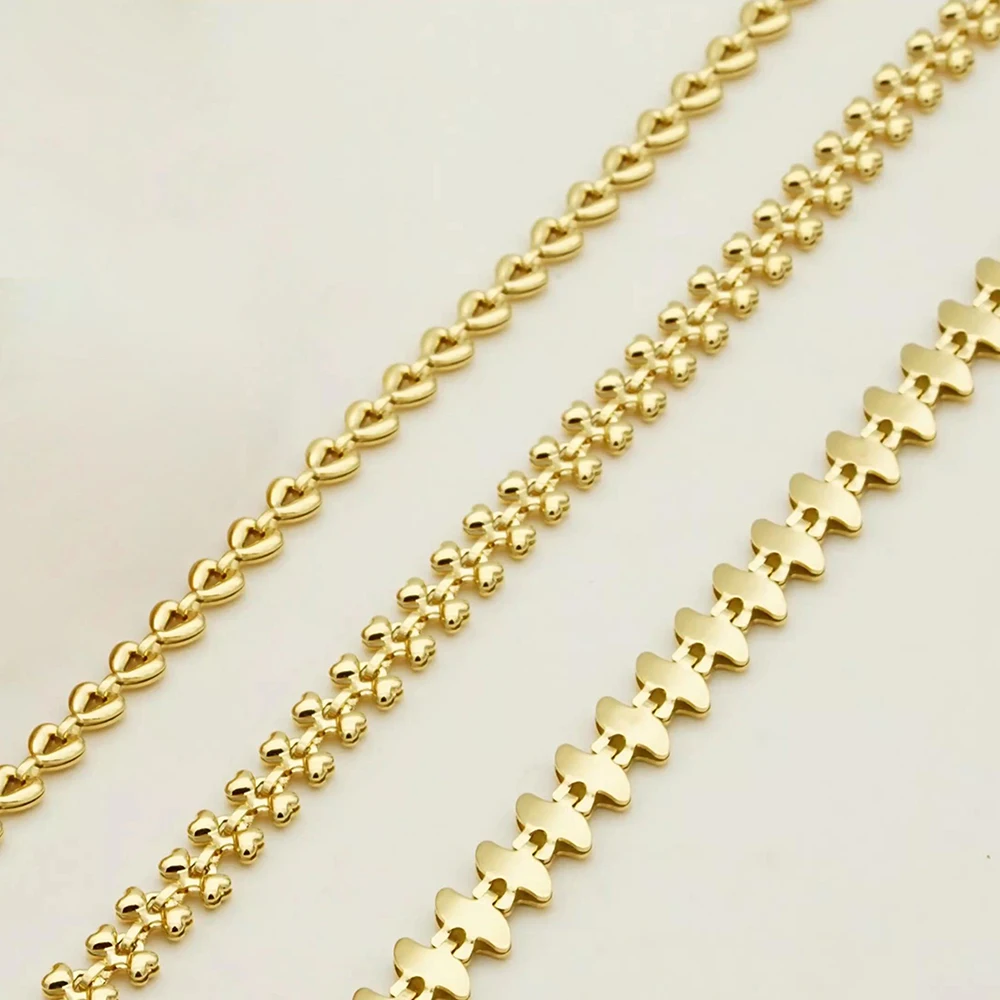 Jewelry Bulk Chain Wholesale Stainless Steel Link Chain Bracelet Set, Blade Chain Stainless Steel Bracelet Gold Plated Jewelry
