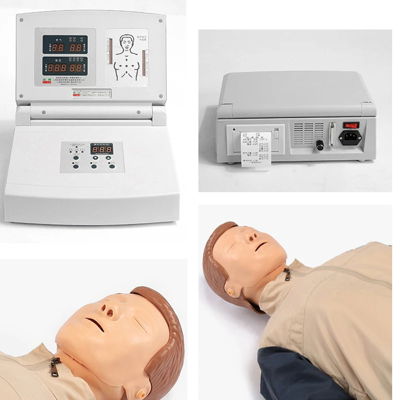 Factory Direct Sale Full Body Adult CPR Training Manikin  realistic education cpr manikins training with controller cpr dummy