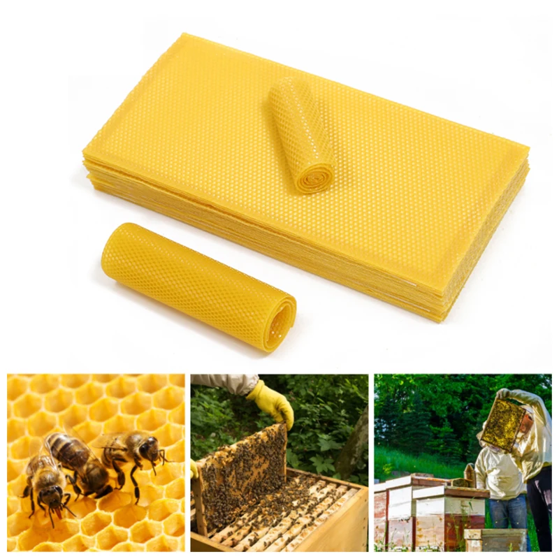 Factory Price Wholesale Natural Beeswax Sheet Pure Beeswax Foundation Sheet for making candle